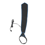 LED Necktie Lighting Modes Adjustable Polyester Key Switch Light Up Neck Tie for Carnival Music Festival Party - Side View