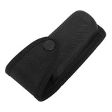Flashlight Pouch Holder Nylon Portable Torch Flashlight Carry Case for Outdoor Camping Hunting Lighting - Side View