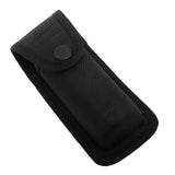 Flashlight Pouch Holder Nylon Portable Torch Flashlight Carry Case for Outdoor Camping Hunting Lighting - Rear View