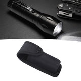 Flashlight Pouch Holder Nylon Portable Torch Flashlight Carry Case for Outdoor Camping Hunting Lighting