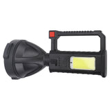 Handheld Spotlight Strong Light Waterproof Rechargeable Spotlight Flashlight LED Searchlight for Outdoor Camping Hiking