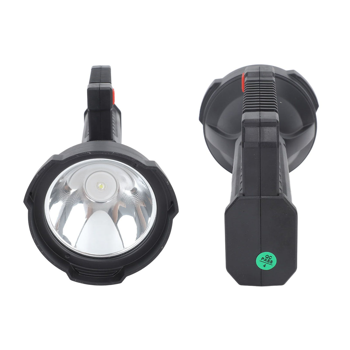 Handheld Spotlight Strong Light Waterproof Rechargeable Spotlight Flashlight LED Searchlight for Outdoor Camping Hiking
