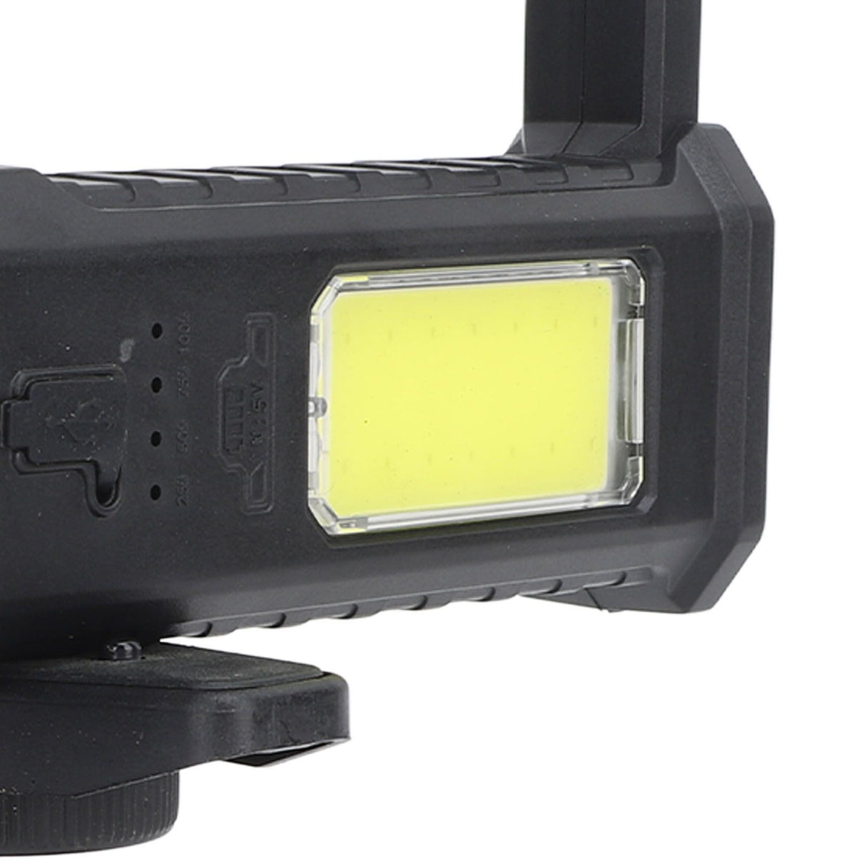 Handheld Spotlight Strong Light Waterproof Rechargeable Spotlight Flashlight LED Searchlight for Outdoor Camping Hiking