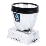 Super Bright Headlamp Rechargeable 800mAh Lithium Ion Battery Waterproof High Power Headlamp with Power Display for Outdoor Activity Silver - Extra Image