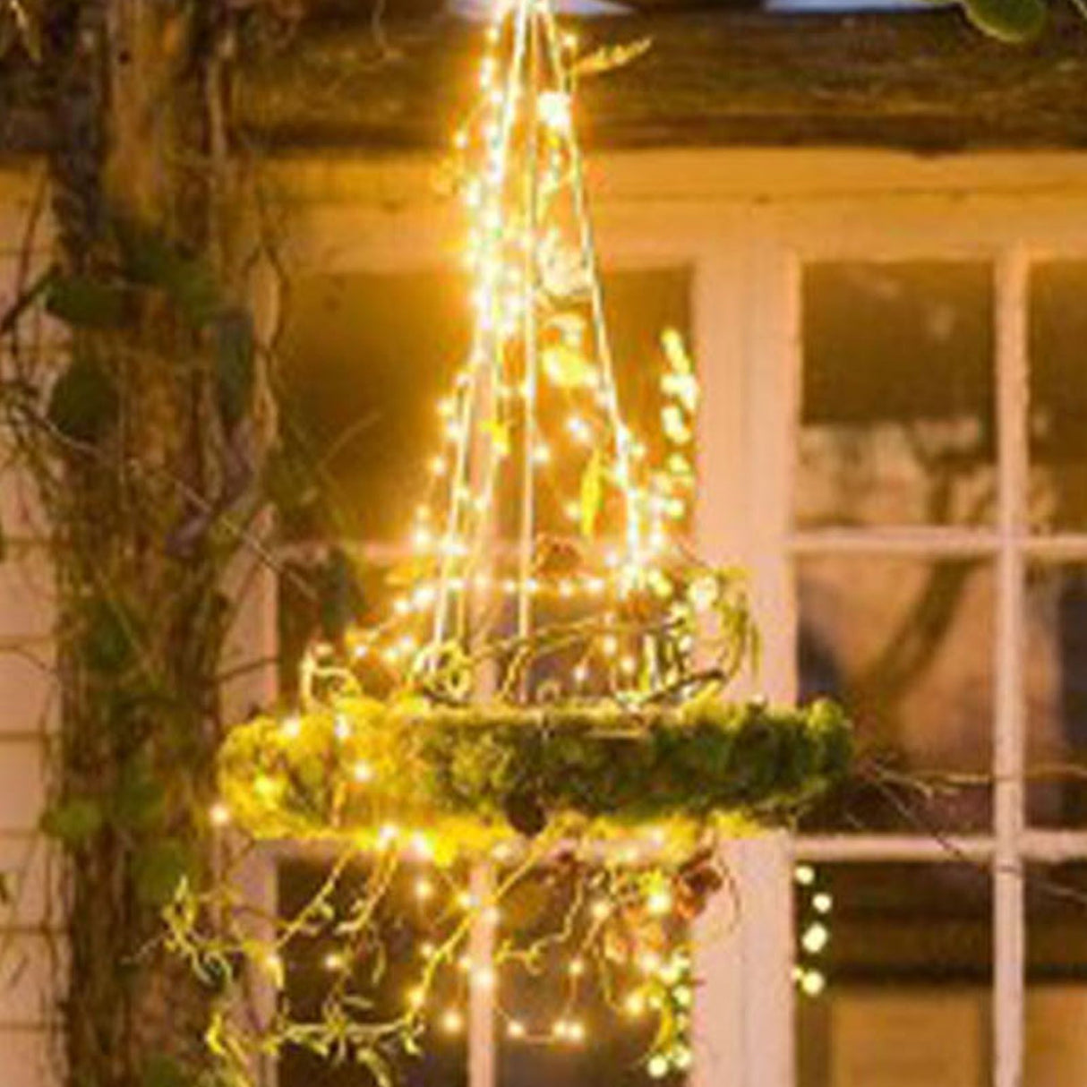 LED Solar Fairy Lights High Brightness Durable Copper Wire 50 LED Outdoor Solar String Lights 8 Modes Solar Lights 16.4ft