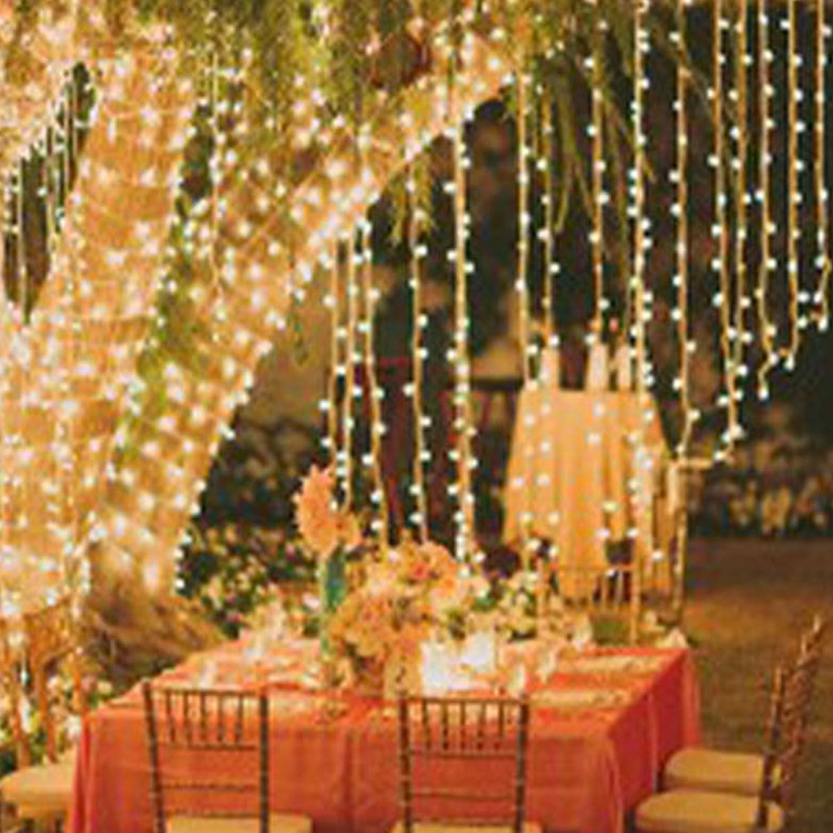 LED Solar Fairy Lights High Brightness Durable Copper Wire 50 LED Outdoor Solar String Lights 8 Modes Solar Lights 16.4ft