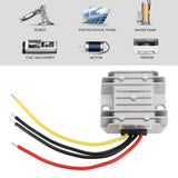 DC 24V to 12V Converter Regulator Waterproof 20A 240W Voltage Reducer Buck Transformer