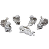 Angel Stakes Figurine Miniature Resin Sculpture Garden Statue for Potted Plants Mini Landscape