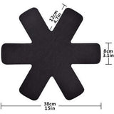 6Pcs Pan Protection Mat Stackable Insulation Pads Pot Trivet Pot Cookware Protector for Kitchen Gadgets