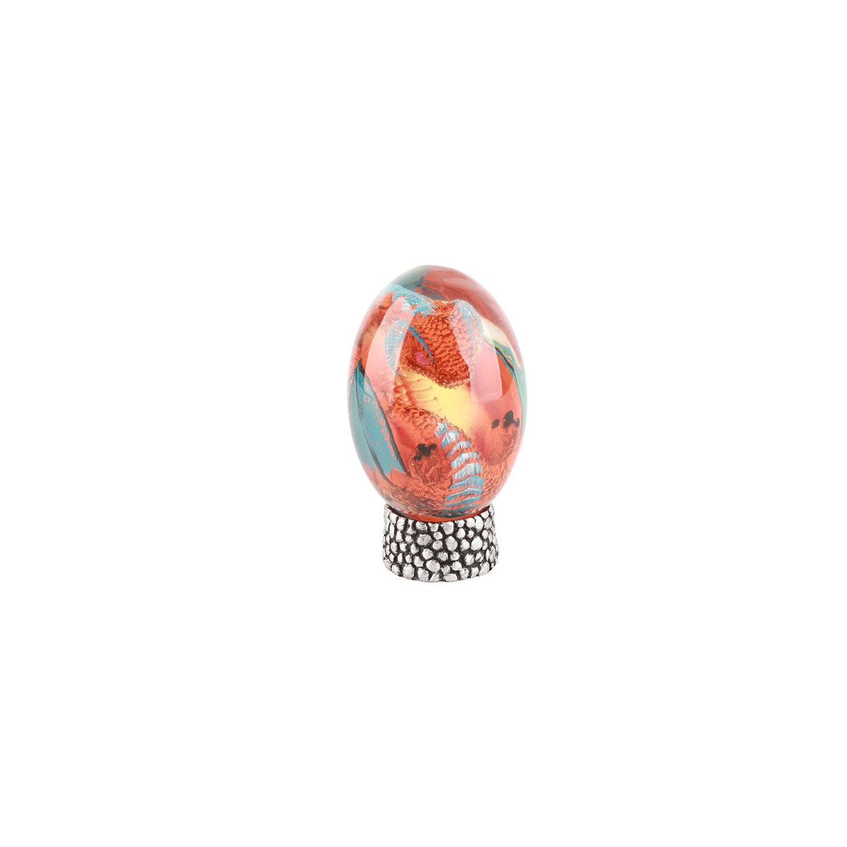 Saurs Dragon Eggs Glowing Resin Lava Saurs Egg Home Ornaments Collections and Gifts for Friends