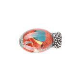 Saurs Dragon Eggs Glowing Resin Lava Saurs Egg Home Ornaments Collections and Gifts for Friends - Close-Up Angle