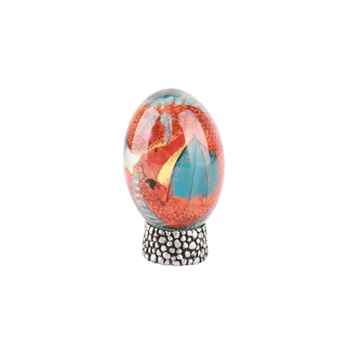 Saurs Dragon Eggs Glowing Resin Lava Saurs Egg Home Ornaments Collections and Gifts for Friends