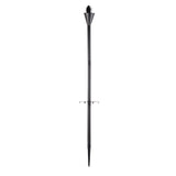 Halloween Witch Broomstick Pathway Markers Lawn Light Lighted Broomstick Pathway Markers Halloween Decor for Patio Walkway Yard Lawn - Top-Down View