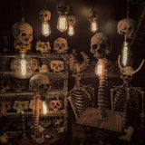 Skeleton Lamp Halloween 3D LED Skeleton Lamp Haunted House Ornament Prop Gifts for Birthday - Low Angle