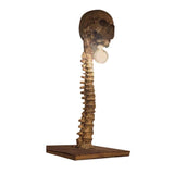 Skeleton Lamp Halloween 3D LED Skeleton Lamp Haunted House Ornament Prop Gifts for Birthday - Extra Image