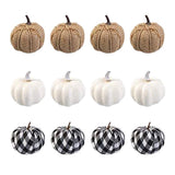 Artificial Pumpkins Harvest Fake Pumpkin Models for Fall Thanksgiving Halloween Decoration