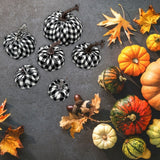 Artificial Pumpkins Harvest Fake Pumpkin Models for Fall Thanksgiving Halloween Decoration - Extra Image
