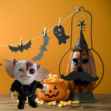 Movie Doll Simulation Horror Doll Decorations Desktop Resin Ornaments for Garden Living Room Bedroom - Rear View