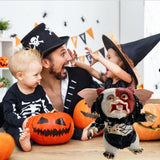 Movie Doll Simulation Horror Doll Decorations Desktop Resin Ornaments for Garden Living Room Bedroom - Extra Image