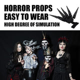 Halloween Jointed Fingers Halloween Cosplay Props Horror Joint Claw Toy for Masquerade Party - Side View