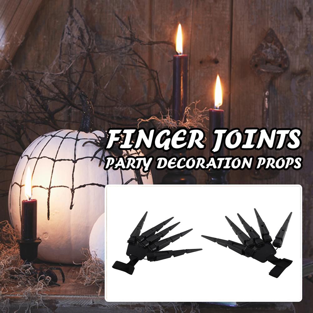 Halloween Jointed Fingers Halloween Cosplay Props Horror Joint Claw Toy for Masquerade Party