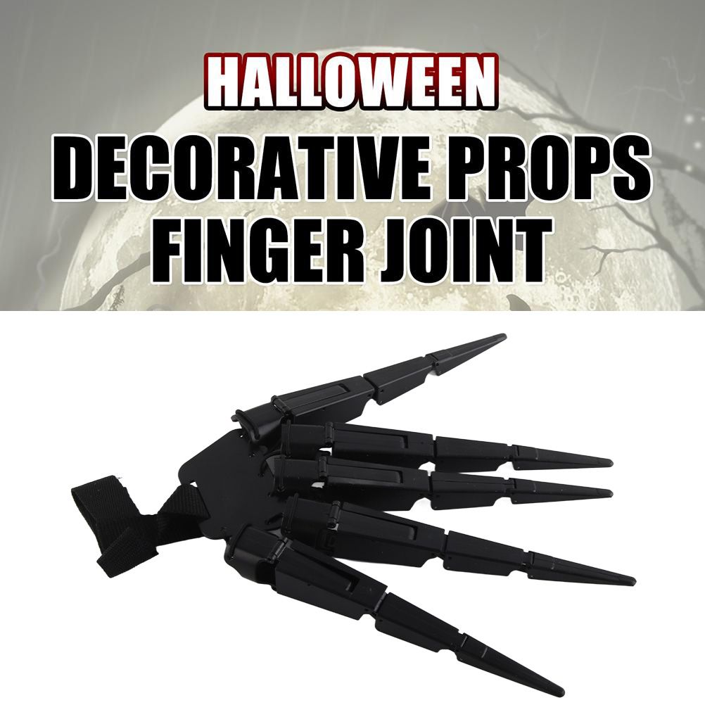 Halloween Jointed Fingers Halloween Cosplay Props Horror Joint Claw Toy for Masquerade Party
