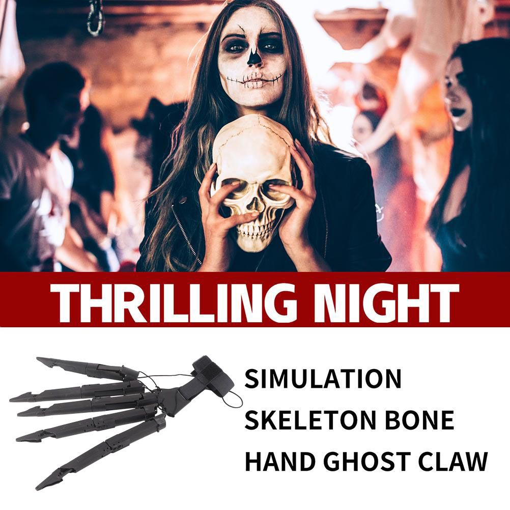 Halloween Jointed Fingers Halloween Cosplay Props Horror Joint Claw Toy for Masquerade Party