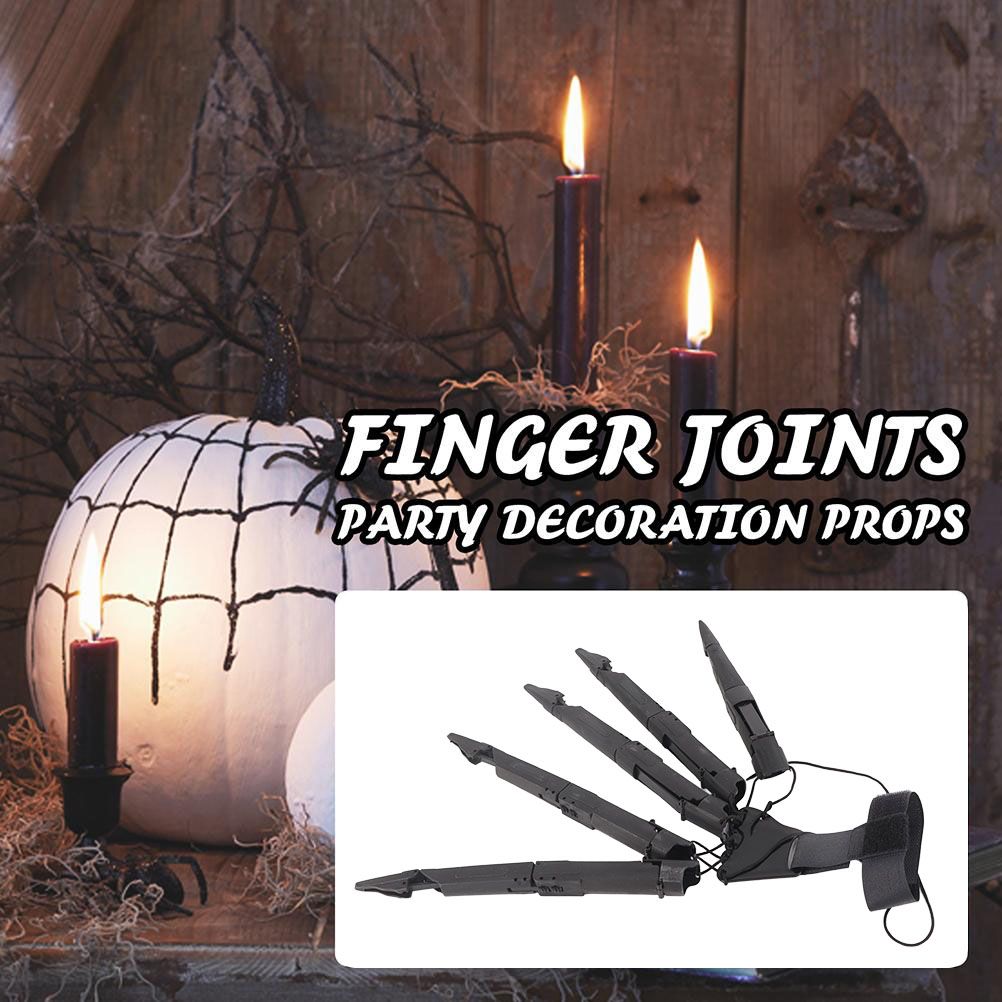 Halloween Jointed Fingers Halloween Cosplay Props Horror Joint Claw Toy for Masquerade Party