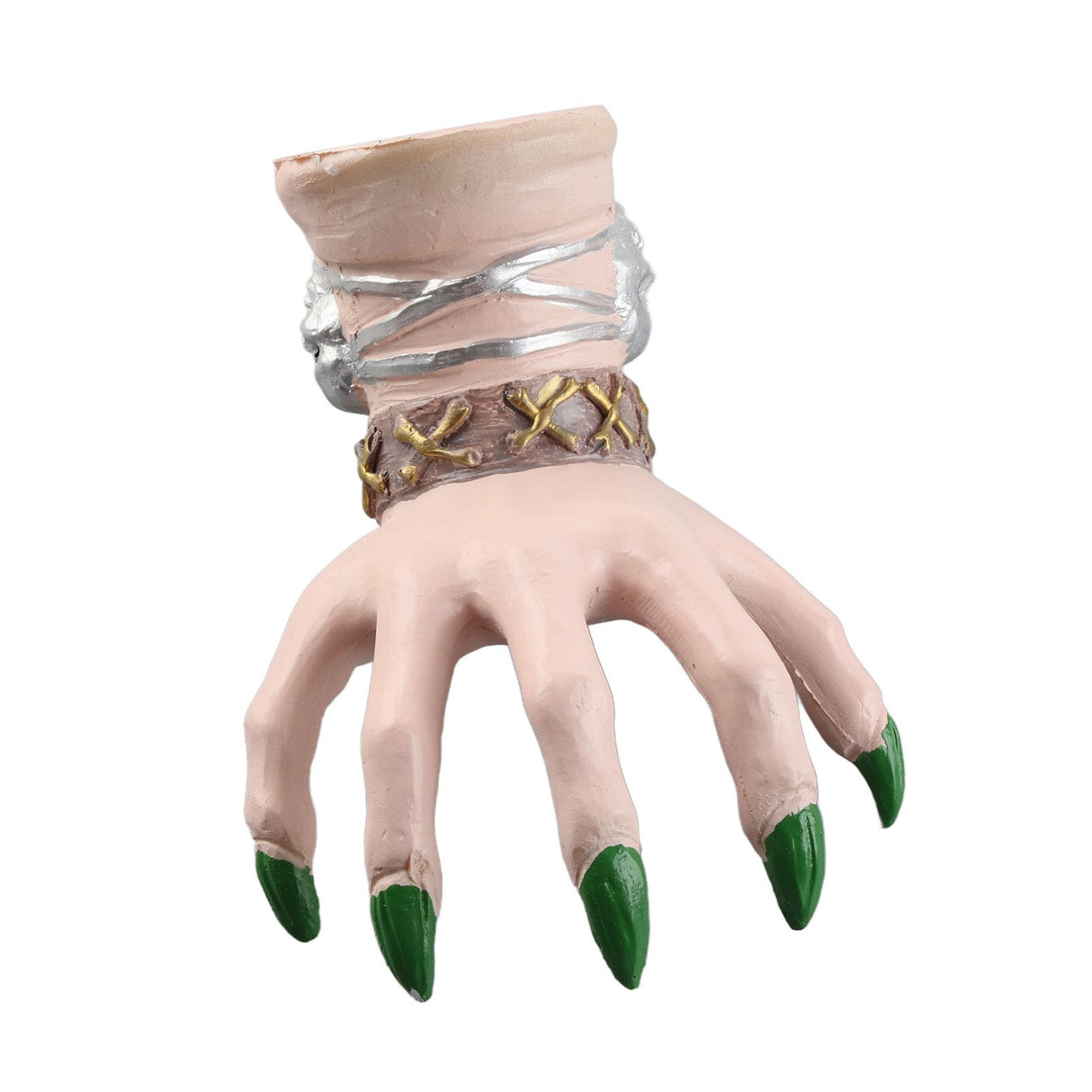 Halloween Witch Hands Snack Bowl Stand Snack Basket Resin Desktop Ornament for Halloween Festival Xmas Party Home Party