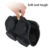 8 Grids Silicone Mold Oval Shape DIY Perforated Cake Baking Mould Kitchen Baking Tool Grey - Extra Image