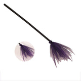 5Pcs Halloween Witch Brooms Plastic Witch Broomstick Wizard Flying Broom for Halloween Party Haunted House Decoration