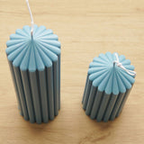 Coarse Rack Tip Scented Candle Mold Geometric Shape Plastic Candle Making Molds for Making Paraffin Wax and Carnauba Wax - 45-Degree Angle