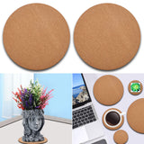 Eco Friendly Plastic Sheet Cork Flowerpot Pad Cork Plastic Sheet Plastic Cork Pad