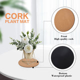 Eco Friendly Plastic Sheet Cork Flowerpot Pad Cork Plastic Sheet Plastic Cork Pad - Extra Image