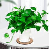 Eco Friendly Plastic Sheet Cork Flowerpot Pad Cork Plastic Sheet Plastic Cork Pad