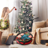 Transparent Christmas Wreath Storage Bag Portable Holiday Wreath Container Decoration Garland Organizer - Extra Image