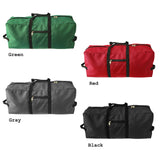 Christmas Tree Storage Bag 600D Oxford Cloth with Handle for 7in Tall Detachable Tree Red 152.4x50.8x63.5cm - Extra Image