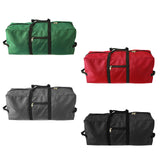 Christmas Tree Storage Bag 600D Oxford Cloth with Handle for 7in Tall Detachable Tree Red 152.4x50.8x63.5cm