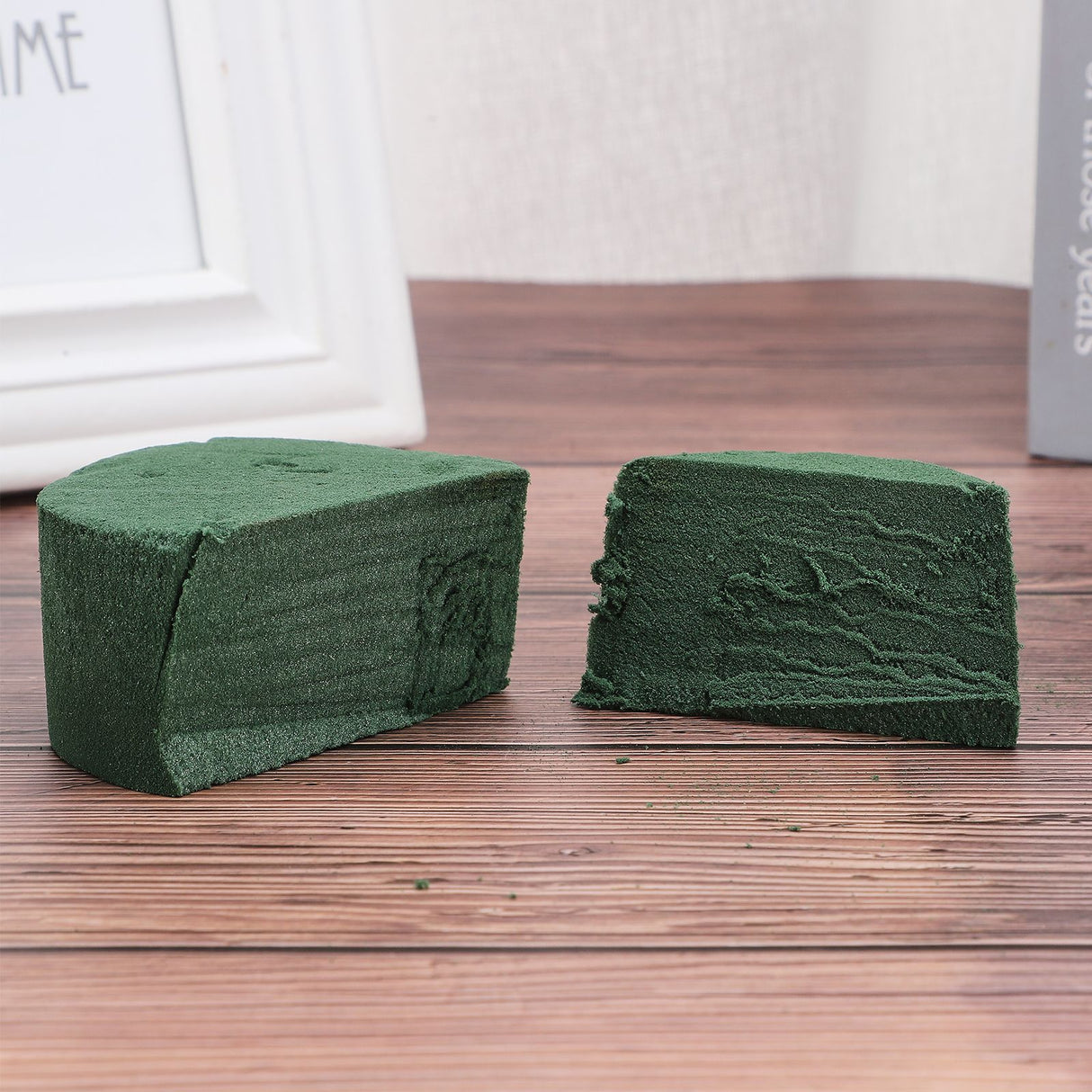 12pcs Floral Foam Round Dried Flower Foam Blocks Handmade Flower Arrangement Materials