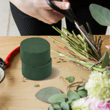 12pcs Floral Foam Round Dried Flower Foam Blocks Handmade Flower Arrangement Materials - Extra Image