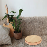 Cushion Soft Floor Pillow Throw Pillow Floor Seating Cushion for Chair Sofa Car - Close-Up Angle