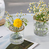 Flower Insert Lid Metal Grid for home centerpiece 15.2cm diameter
