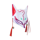 Led Fox Drift Mask Halloween Mask Light Up for Masquerade Parties Carnival - Side View