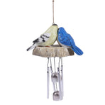 Rustic Bird Wind Chimes Outdoor Hanging Wind Chime Home Patio Decoration