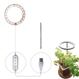 LED Grow Light ABS 5V 53.55lm/w Single Head Yellow Full Spectrum Plant Grow Light