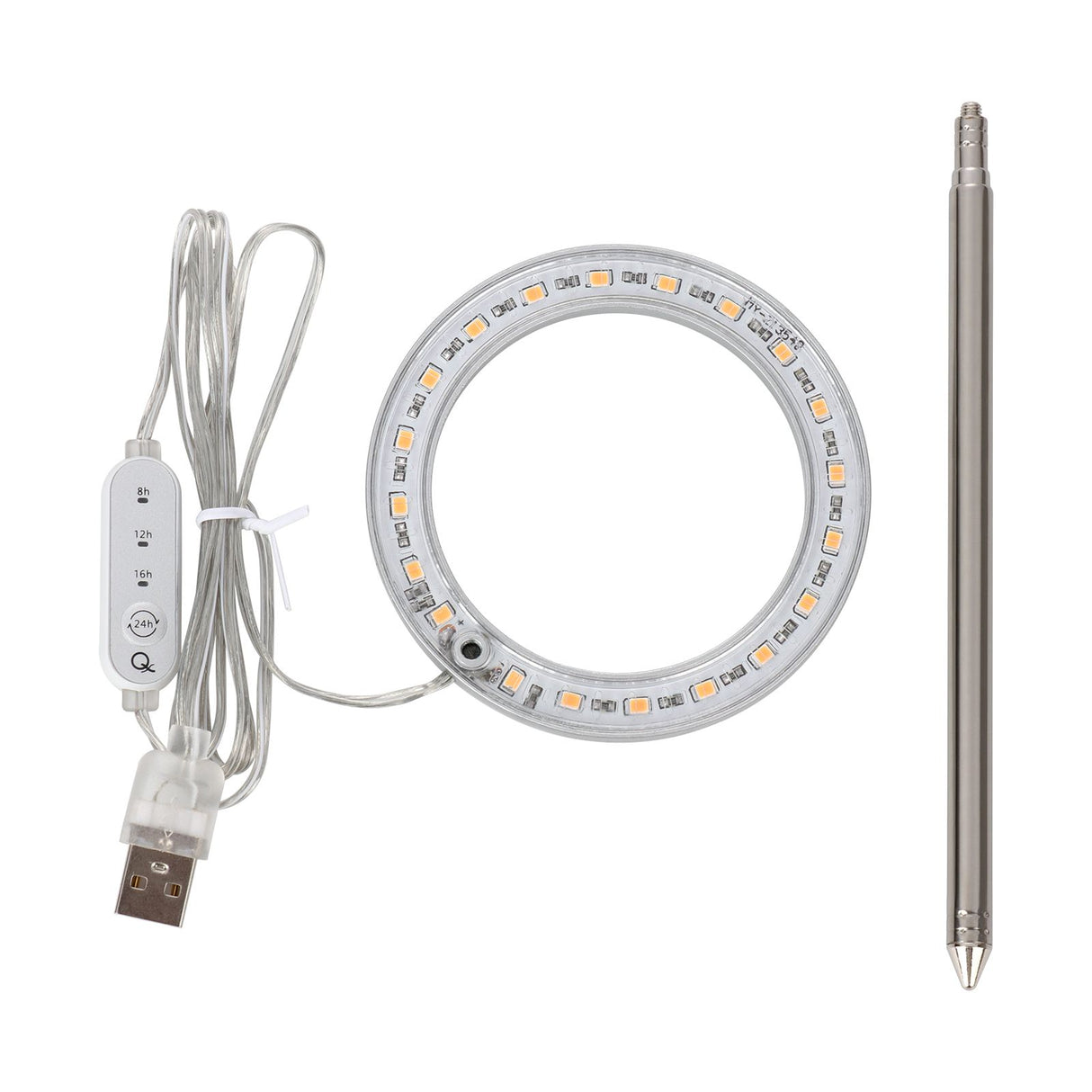 LED Grow Light ABS 5V 53.55lm/w Single Head Yellow Full Spectrum Plant Grow Light