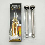 Stainless Steel Cooling Stick Beer Cooling Stick Freezer Quick Freeze Stick Chill Stick - Side View