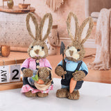 Rustic Easter Home Decor - Bunny Figurine Party Supplies