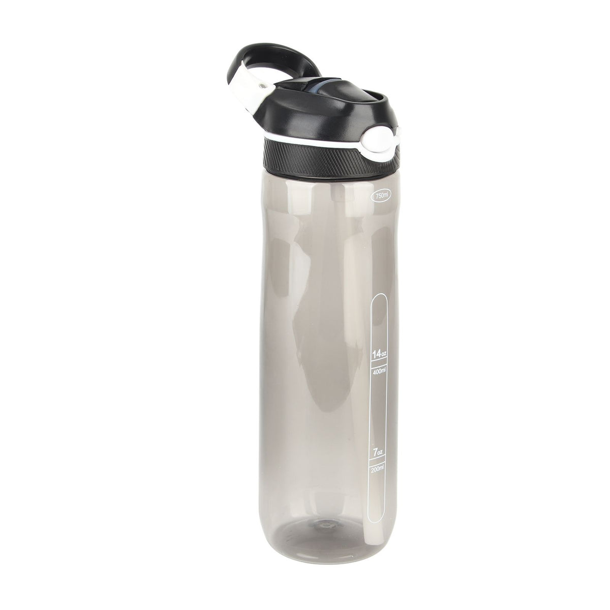 750ml Outdoor Fitness Water Bottle Portable Plastic Straw Cup Simple Sports Car Water Cup