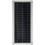 20W Flexible Polycrystalline Solar Panel Controller Dual USB Solar Charger for Car RV Marine Boat